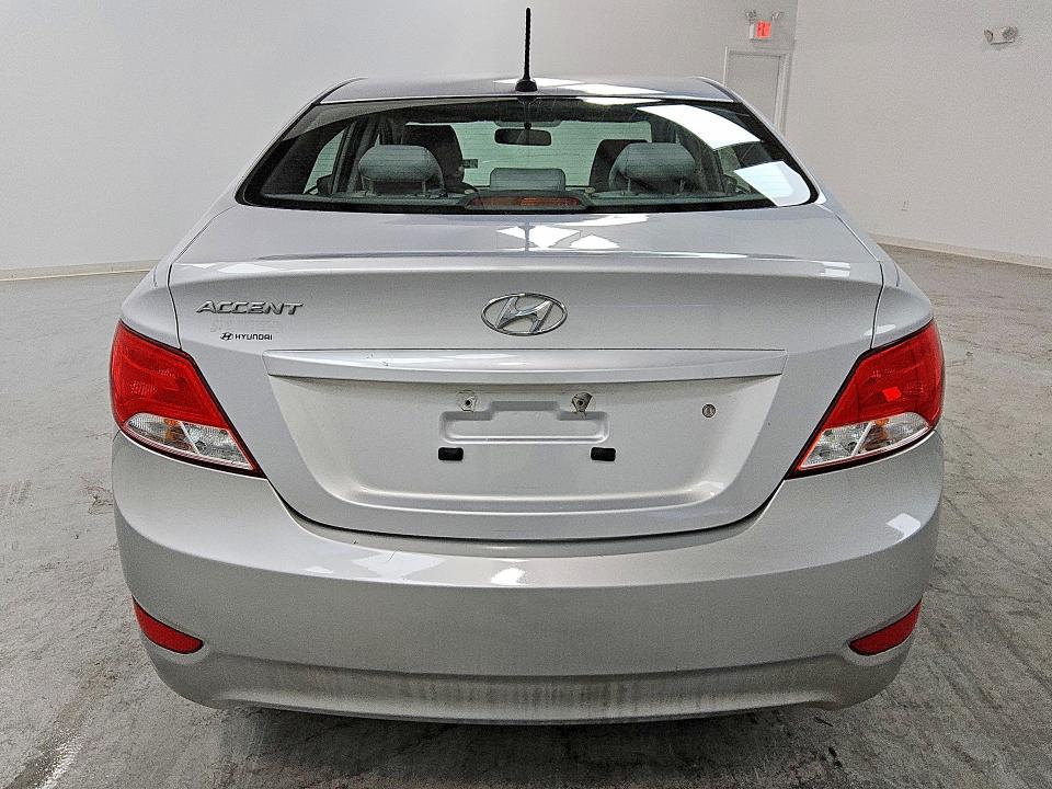 2017 Hyundai Accent VIN KMHCT4AE5HU306987 COPART salvage auction — FRONT END, Wv - Certificate Of Title, sold $525 on 2026-07-16 (photo 6)