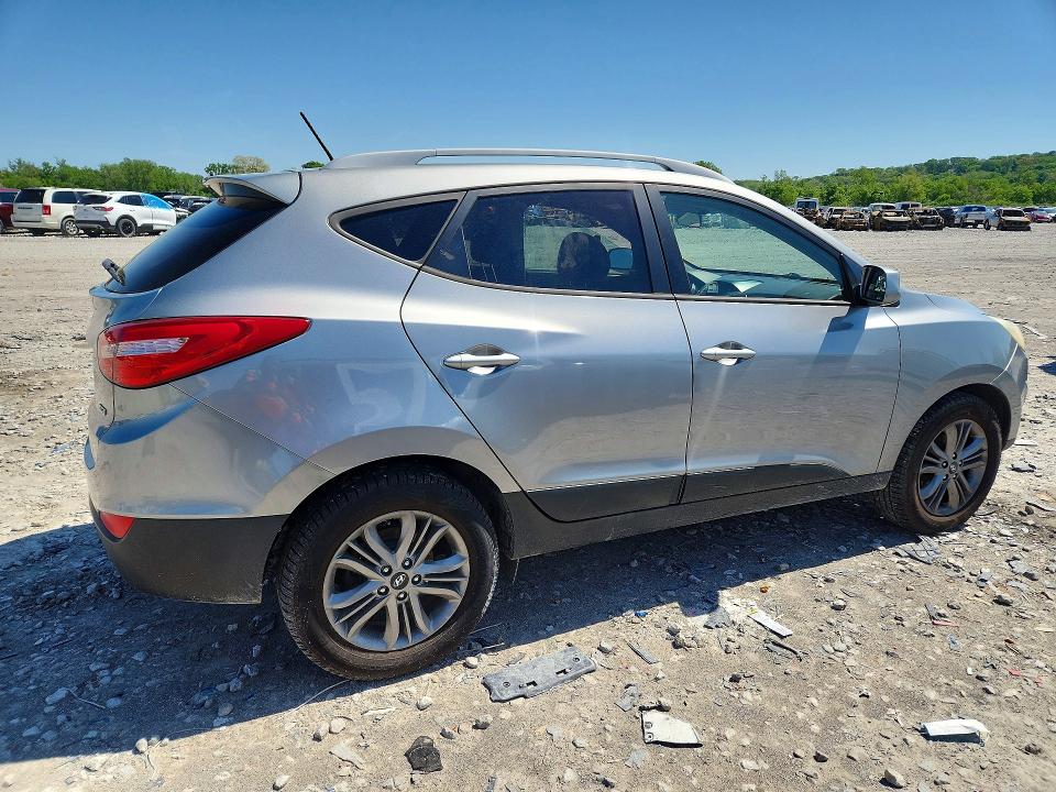 2015 Hyundai Tucson VIN KM8JUCAG3FU001226 COPART salvage auction — UNDERCARRIAGE, Il - Salvage Certificate, sold $1,050 on 2026-07-06 (photo 3)