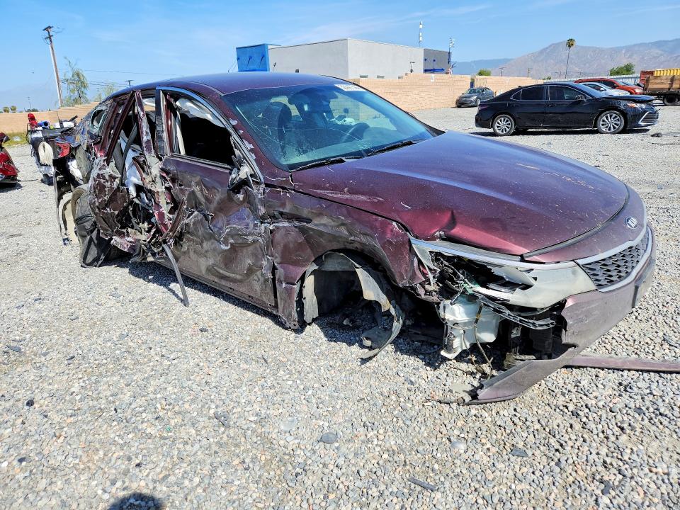 2019 Kia Optima VIN 5XXGT4L36KG370874 COPART salvage auction — SIDE, Ca - Salvage Certificate, sold $800 on 2026-07-08 (photo 4)
