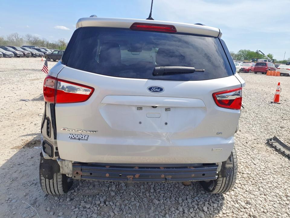2020 Ford Ecosport VIN MAJ3S2GE0LC320061 COPART salvage auction — REAR END, Oh - Cert Of Title-Salvage, sold $2,750 on 2026-07-07 (photo 6)