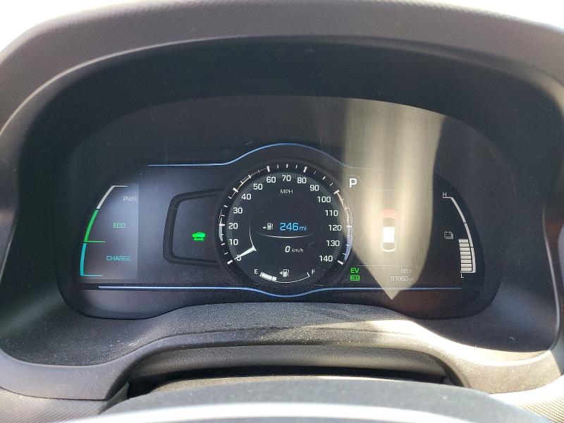 2018 Hyundai Ioniq VIN KMHC75LC4JU081800 COPART salvage auction — FRONT END, Fl - Cert Of Title Slvg Rebuildable, sold $2,100 on 2026-07-10 (photo 9)