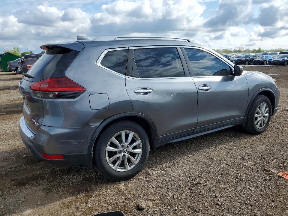 2020 Nissan Rogue VIN 5N1AT2MV6LC754340 COPART salvage auction — REAR END, Il - Salvage Certificate, sold $3,100 on 2026-07-02 (photo 3)
