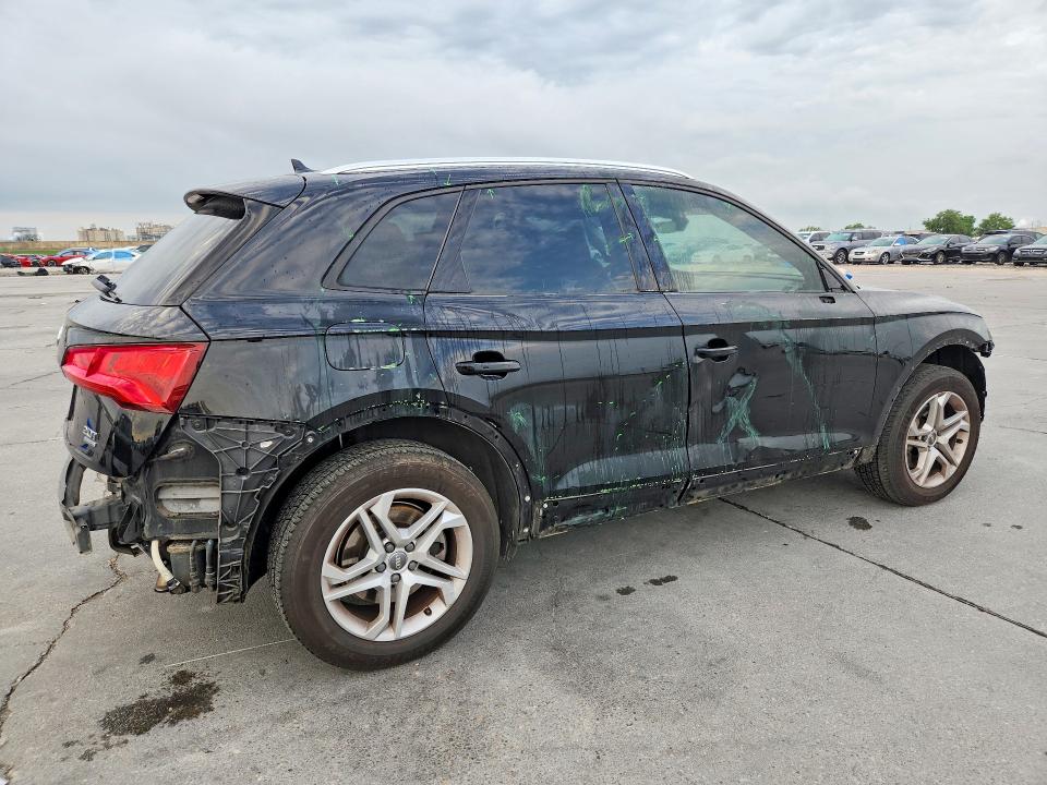 2018 Audi Q5 VIN WA1ANAFY9J2004069 COPART salvage auction — REAR END, La - Cert Of Title-Salvage, sold $3,550 on 2026-07-29 (photo 3)