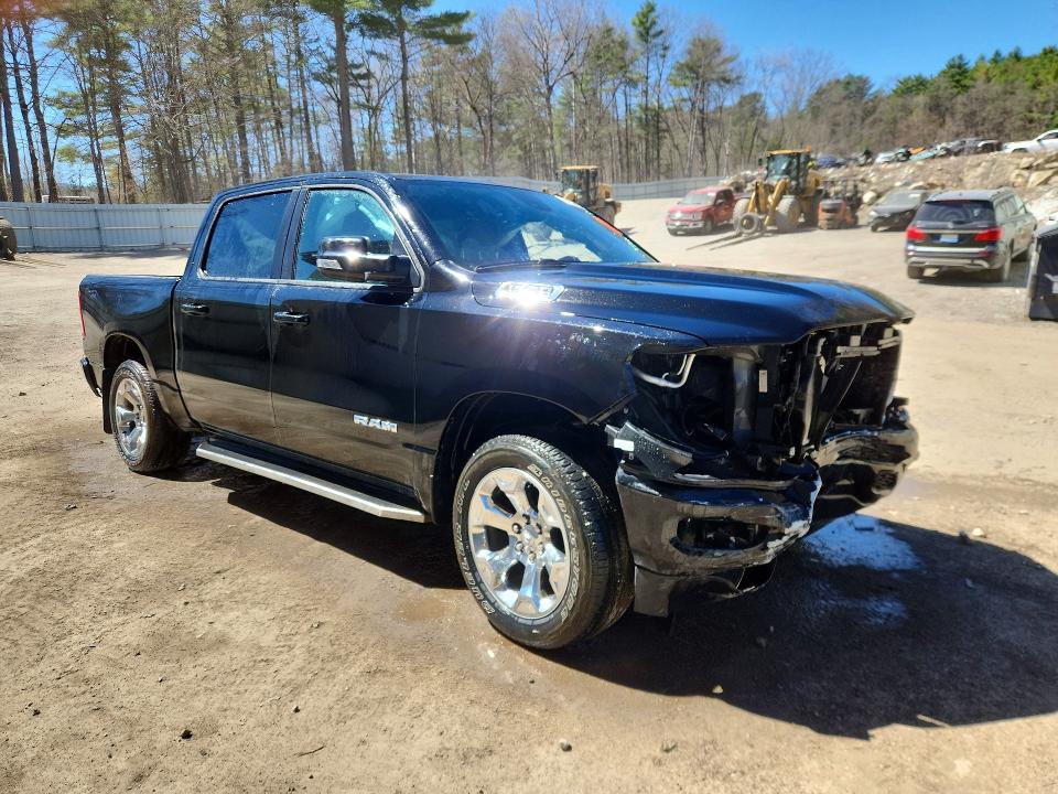 2024 Ram 1500 VIN 1C6SRFFT9RN161148 COPART salvage auction — SIDE, Vt - Cert Of Title-Salvage Vehicle, sold $8,400 on 2026-07-09 (photo 4)