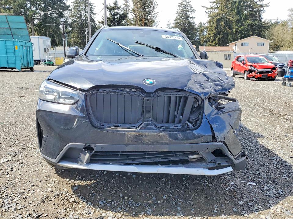 2022 BMW X3 VIN 5UX53DP07N9L69630 COPART salvage auction — FRONT END, Wa - Bill Of Sale, sold $125 on 2026-07-24 (photo 5)