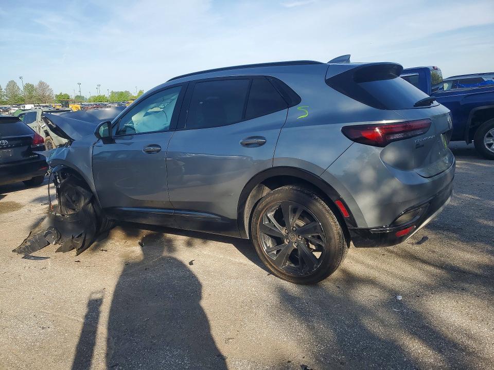 2023 Buick Envision VIN LRBFZNR4XPD067791 COPART salvage auction — FRONT END, Mo - Salvage Certificate Of Title, sold $2,050 on 2026-07-07 (photo 2)