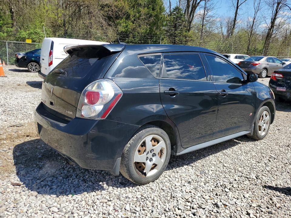 2009 Pontiac Vibe VIN 5Y2SP67899Z461693 COPART salvage auction — MINOR DENT/SCRATCHES, TX - SALVAGE VEHICLE TITLE, sold $1,450 on 2026-07-15 (photo 3)