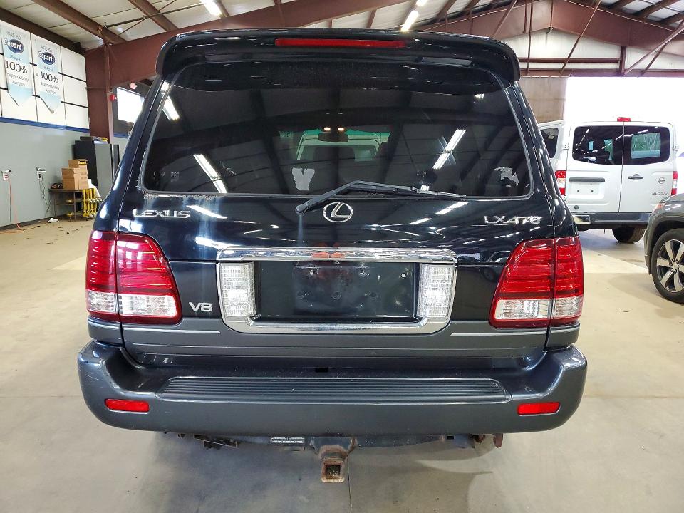 2006 Lexus Lx 470 VIN JTJHT00W764015009 COPART salvage auction — SIDE, Mt - Certificate Of Title (P), sold $8,000 on 2026-07-27 (photo 6)