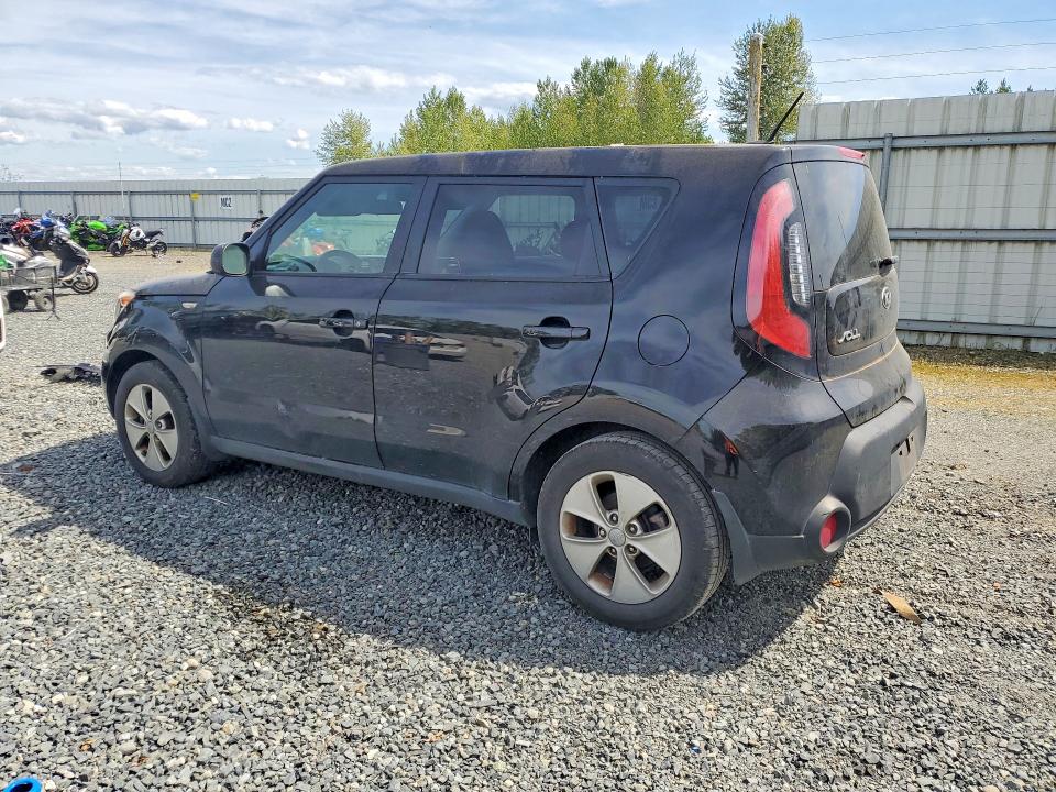 2014 Kia Soul VIN KNDJN2A25E7715758 COPART salvage auction — FRONT END, Wa - Vehicle Cert Of Ownership-Titl, sold $425 on 2026-07-13 (photo 2)
