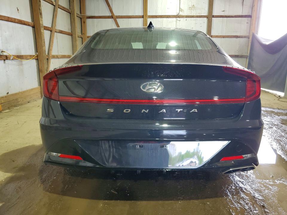 2023 Hyundai Sonata VIN KMHL64JA7PA313699 COPART salvage auction — HAIL, Oh - Cert Of Title-Salvage, sold $8,300 on 2026-07-02 (photo 6)