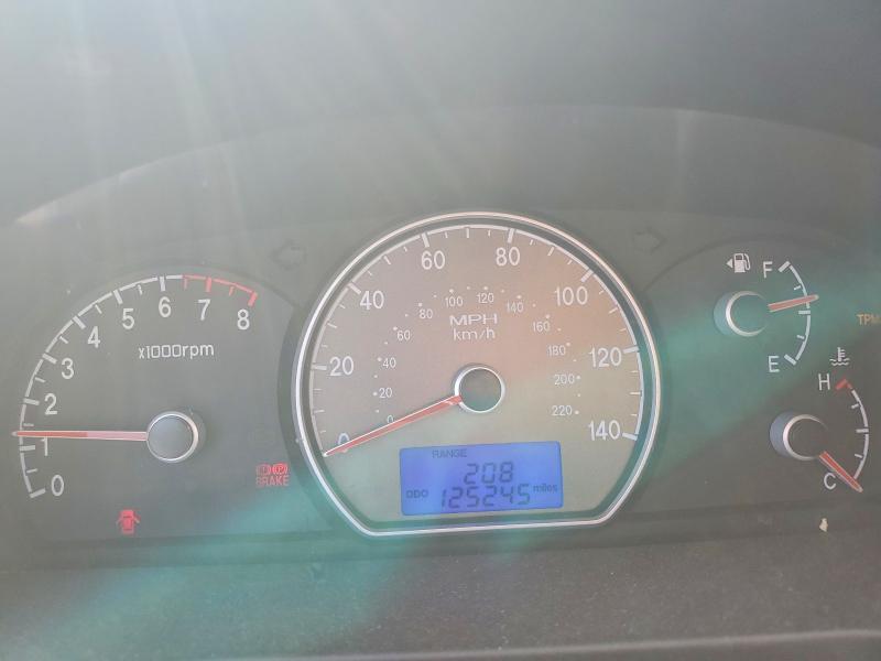 2009 Hyundai Elantra VIN KMHDU46D69U623101 COPART salvage auction — FRONT END, Ky - Bill Of Sale/Part Only/No Titl, sold $325 on 2026-07-09 (photo 9)