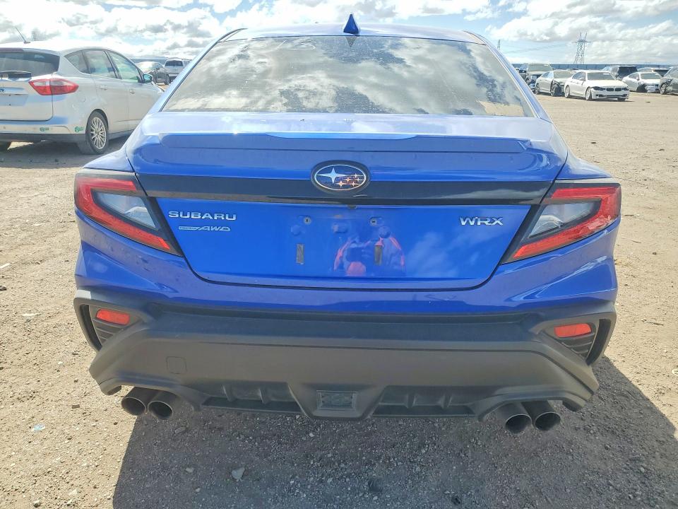 2024 Subaru Wrx VIN JF1VBAH65R9800547 COPART salvage auction — FRONT END, Ca - Salvage Certificate, sold $8,100 on 2026-07-06 (photo 6)