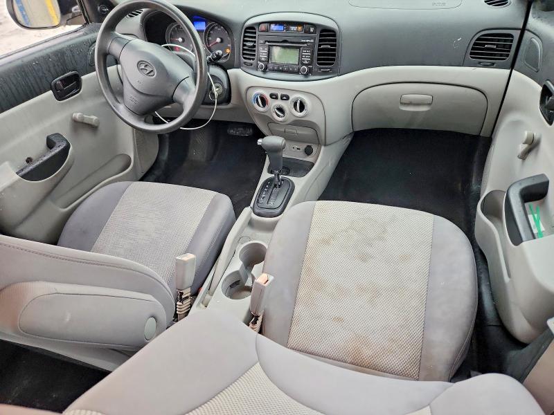 2010 Hyundai Accent VIN KMHCN4AC5AU488799 COPART salvage auction — SIDE, Il - Salvage Certificate, sold $425 on 2026-07-06 (photo 8)