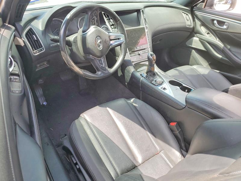2017 Infiniti Q60 VIN JN1EV7EK3HM364446 COPART salvage auction — FRONT END, Tx - Salvage Vehicle Title, sold $2,400 on 2026-07-21 (photo 8)