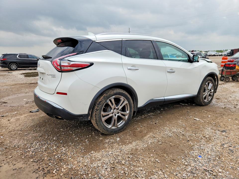 2018 Nissan VIN 5N1AZ2MH6JN192305 COPART salvage auction — FRONT END, Salvage Title, sold $2,100 on 2026-07-09 (photo 3)