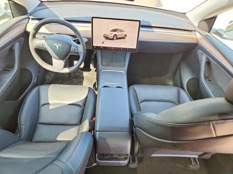 2023 Tesla VIN 7SAYGAEE6PF599137 COPART salvage auction — REAR END, Va - Cert Of Title - Salvage, sold $5,500 on 2026-07-28 (photo 8)