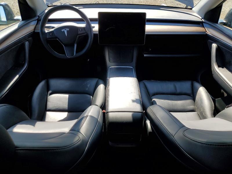 2023 Tesla VIN 7SAYGAEE4PF965449 COPART salvage auction — FRONT END, Ca - Salvage Certificate, sold $7,000 on 2026-07-24 (photo 8)