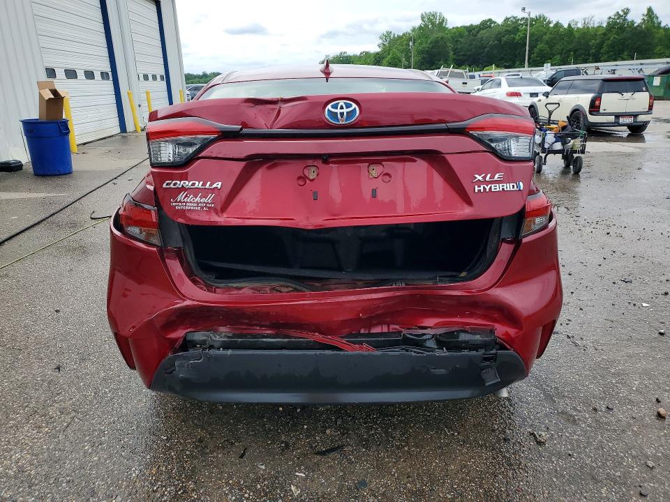2024 Toyota VIN JTDBCMFE7RJ024409 COPART salvage auction — REAR END, AL - CERT OF TITLE-SALVAGE TITLE, sold $9,400 on 2026-07-09 (photo 6)