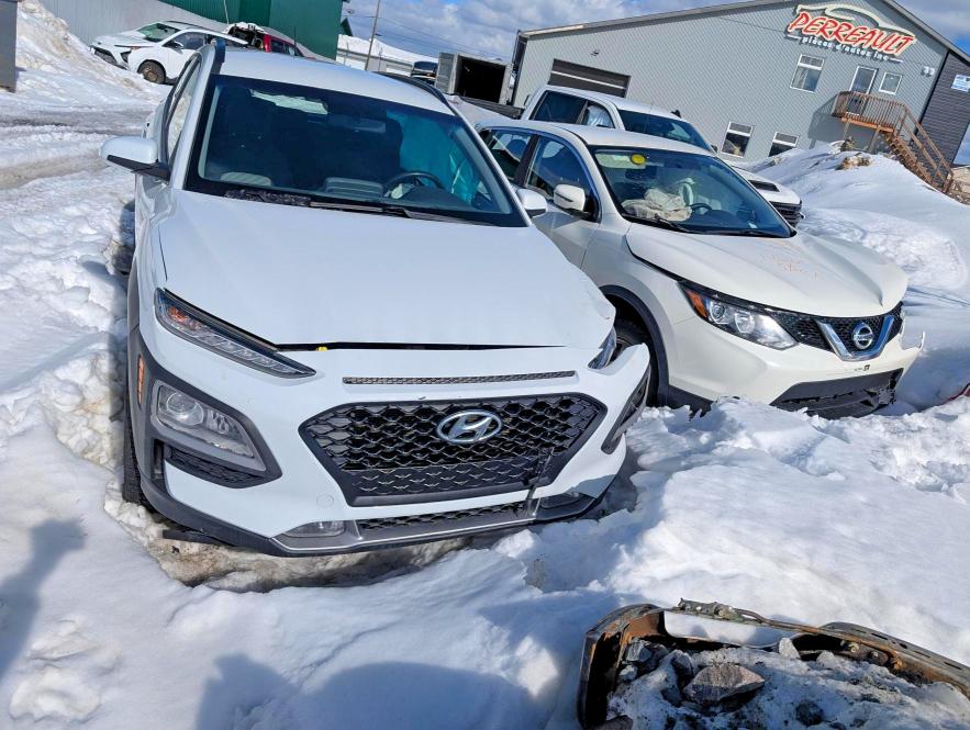2020 Hyundai Kona VIN KM8K2CAA4LU500117 COPART salvage auction — SIDE, Qc - Gravement Accidente, sold $275 on 2026-07-21 (photo 5)
