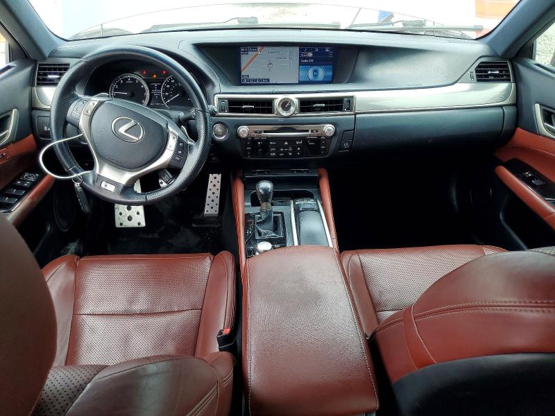 2015 Lexus Gs VIN JTHBE1BL3FA019229 COPART salvage auction — REAR END, Tx - Salvage Vehicle Title, sold $2,900 on 2026-07-23 (photo 8)