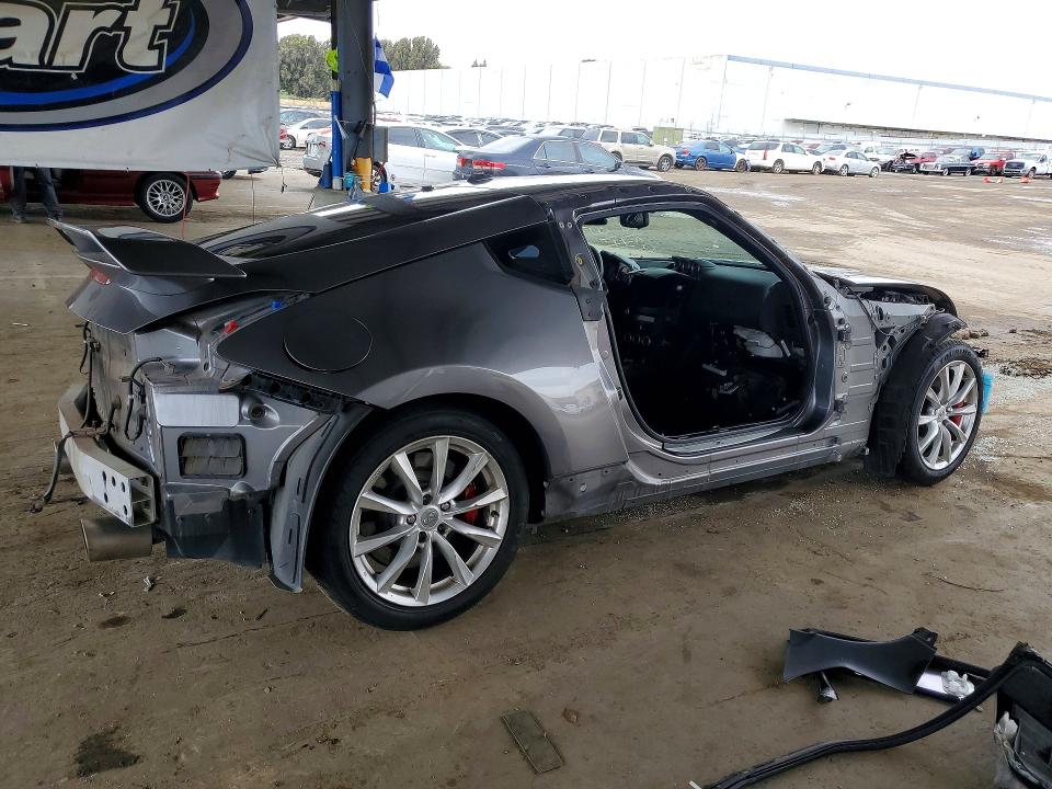 2013 Nissan 370z VIN JN1AZ4EH0DM382001 COPART salvage auction — STRIPPED, Ca - Salvage Certificate, sold $15 on 2026-07-28 (photo 3)