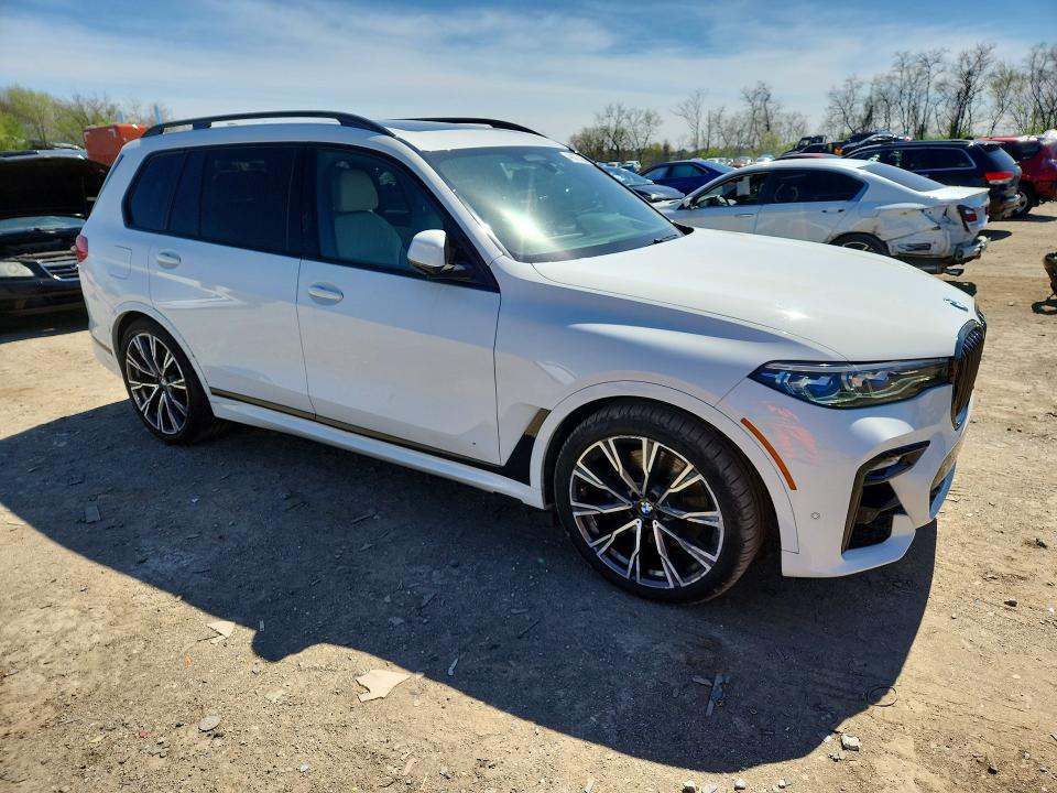 2020 BMW X7 VIN 5UXCX6C01LLE35590 COPART salvage auction — UNDERCARRIAGE, Md - Cert Of Salvage < 75% Damage, sold $23,100 on 2026-07-14 (photo 4)