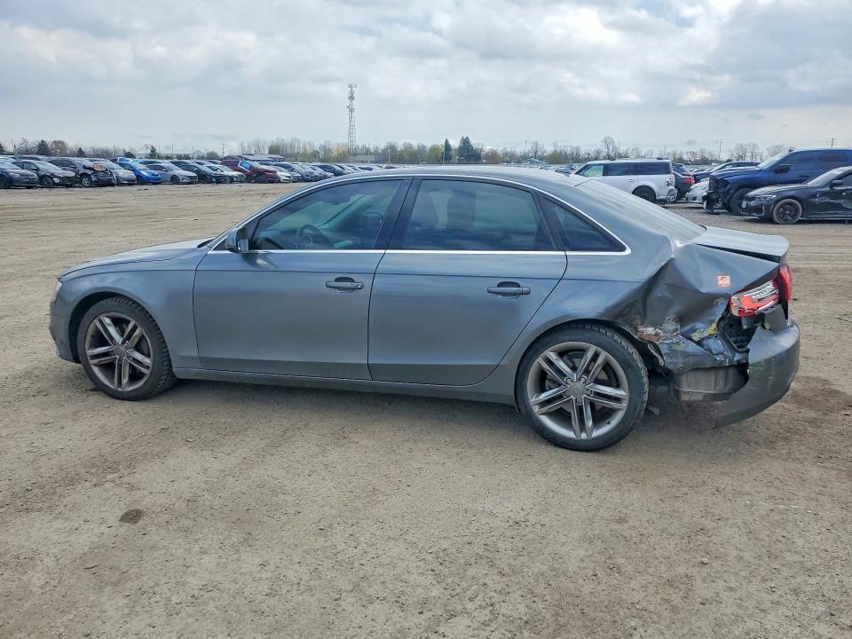 2013 Audi A4 VIN WAUFFCFL5DN044240 COPART salvage auction — REAR END, ON, sold $350 on 2026-07-14 (photo 2)