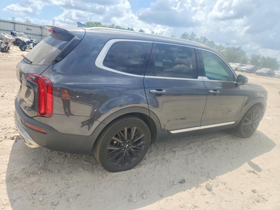 2020 Kia Telluride VIN 5XYP5DHC0LG033312 COPART salvage auction — MINOR DENT/SCRATCHES, Fl - Certificate Of Title, sold $9,500 on 2026-07-10 (photo 3)