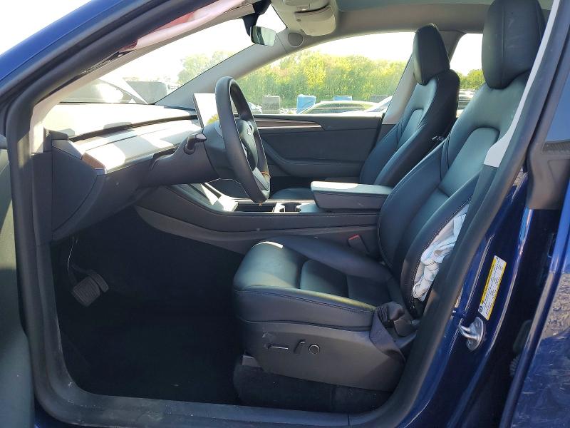 2023 Tesla Model y VIN 7SAYGAEE0PF774434 COPART salvage auction — SIDE, Nj - Cert Of Title-Salvage, sold $9,200 on 2026-07-29 (photo 7)
