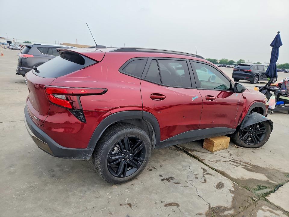 2024 Chevrolet Trax VIN KL77LKE26RC140428 COPART salvage auction — FRONT END, Tx - Salvage Vehicle Title, sold $6,700 on 2026-07-09 (photo 3)