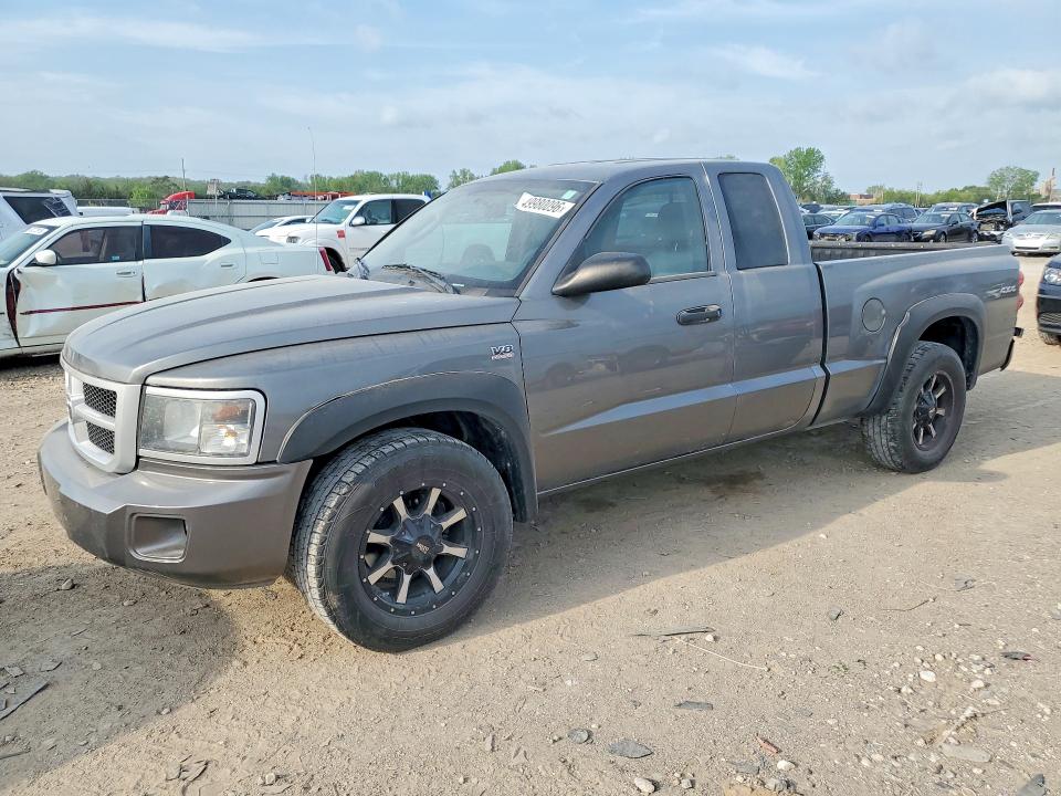 2010 Dodge Dakota VIN 1D7CW3BP0AS104619 COPART salvage auction — FRONT END, Ks - Cert Of Title-Salvage, sold $2,200 on 2026-07-21 (photo 1)