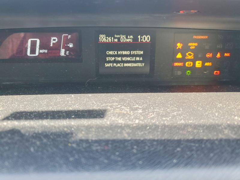 2016 Toyota Prius VIN JTDKDTB30G1119869 COPART salvage auction — FRONT END, Wa - Bill Of Sale, sold $1,750 on 2026-07-06 (photo 9)