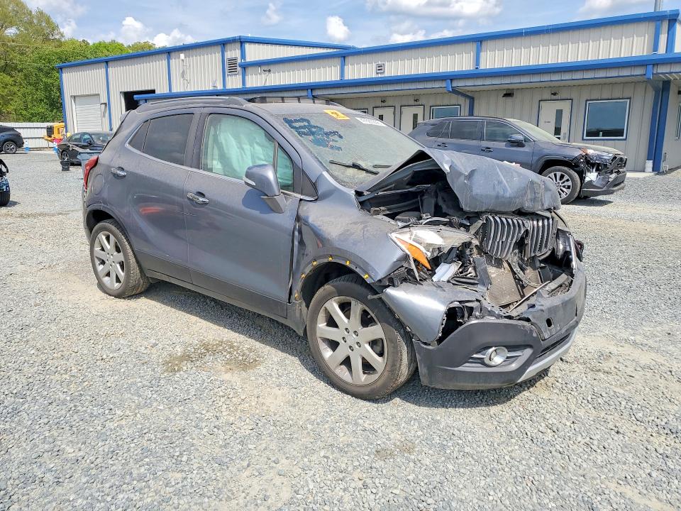 2015 Buick Encore VIN KL4CJCSB5FB149182 COPART salvage auction — FRONT END, Nc - Salvage Certificate Of Title, sold $200 on 2026-07-09 (photo 4)