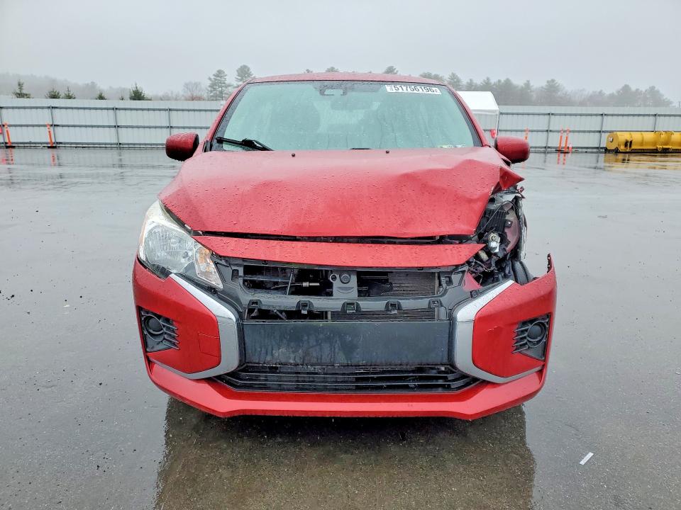 2021 Mitsubishi Mirage VIN ML32FUFJ3MHF01010 COPART salvage auction — FRONT END, ID - SALVAGE CERTIFICATE OF TITLE, sold $2,050 on 2026-07-24 (photo 5)
