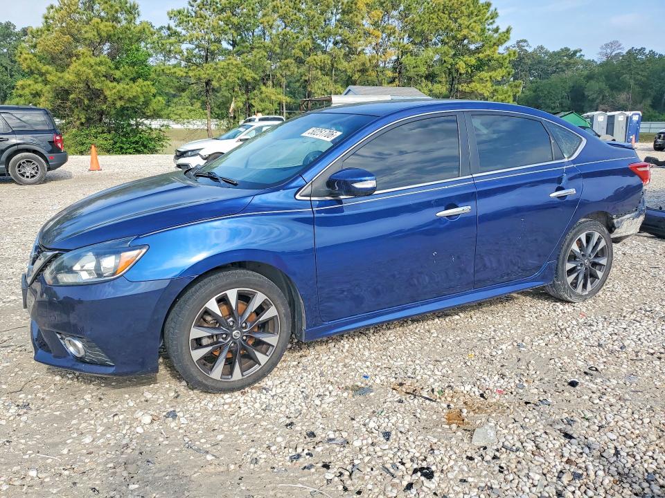 2017 Nissan Sentra VIN 3N1AB7AP7HY207444 COPART salvage auction — REAR END, Tx - Certificate Of Title, sold $1,250 on 2026-07-02 (photo 1)