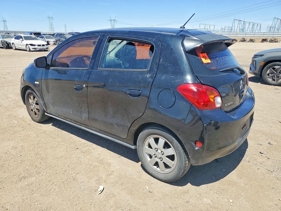 2015 Mitsubishi Mirage VIN ML32A4HJ3FH061009 COPART salvage auction — FRONT END, Ca - Dis/Dlr/Exp Only Clean Title, sold $425 on 2026-07-20 (photo 2)