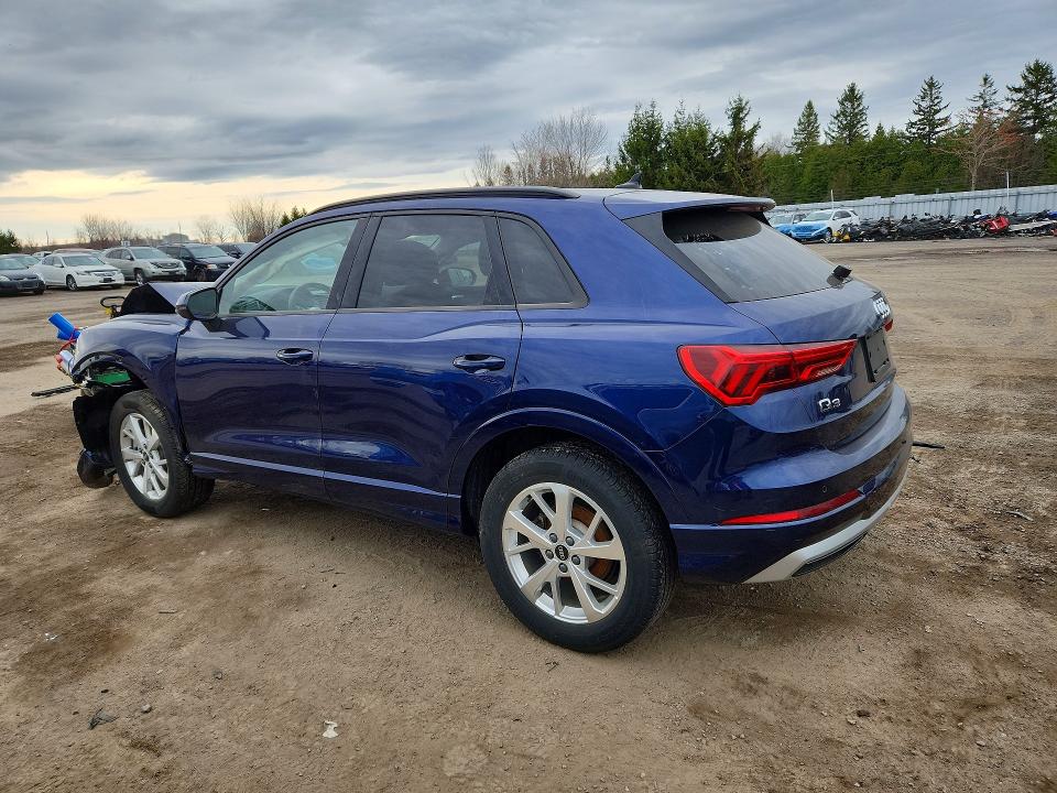 2024 Audi Q3 VIN WA1AUCF34R1155146 COPART salvage auction — FRONT END, Salvage Title, sold $4,700 on 2026-07-14 (photo 2)