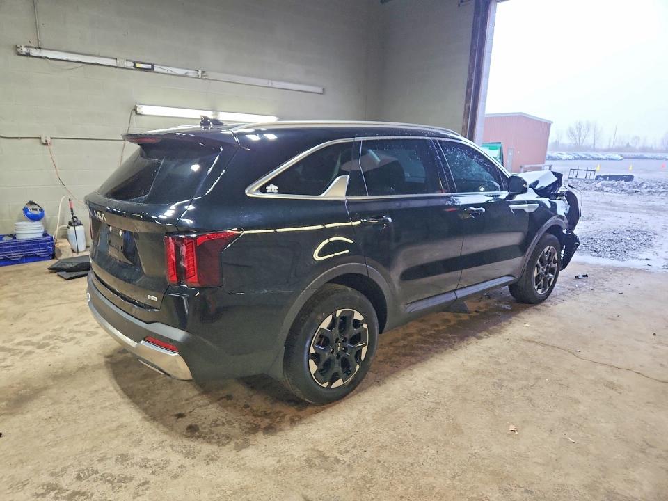 2025 Kia Sorento VIN 5XYRLDJC5SG331068 COPART salvage auction — FRONT END, Ny - Mv-907A Salvage Certificate, sold $9,200 on 2026-07-20 (photo 3)