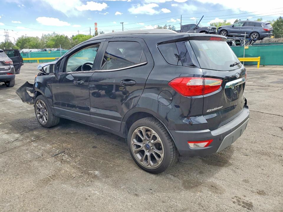 2018 Ford Ecosport VIN MAJ3P1VE8JC197203 COPART salvage auction — FRONT END, Salvage Title, sold $275 on 2026-07-16 (photo 2)