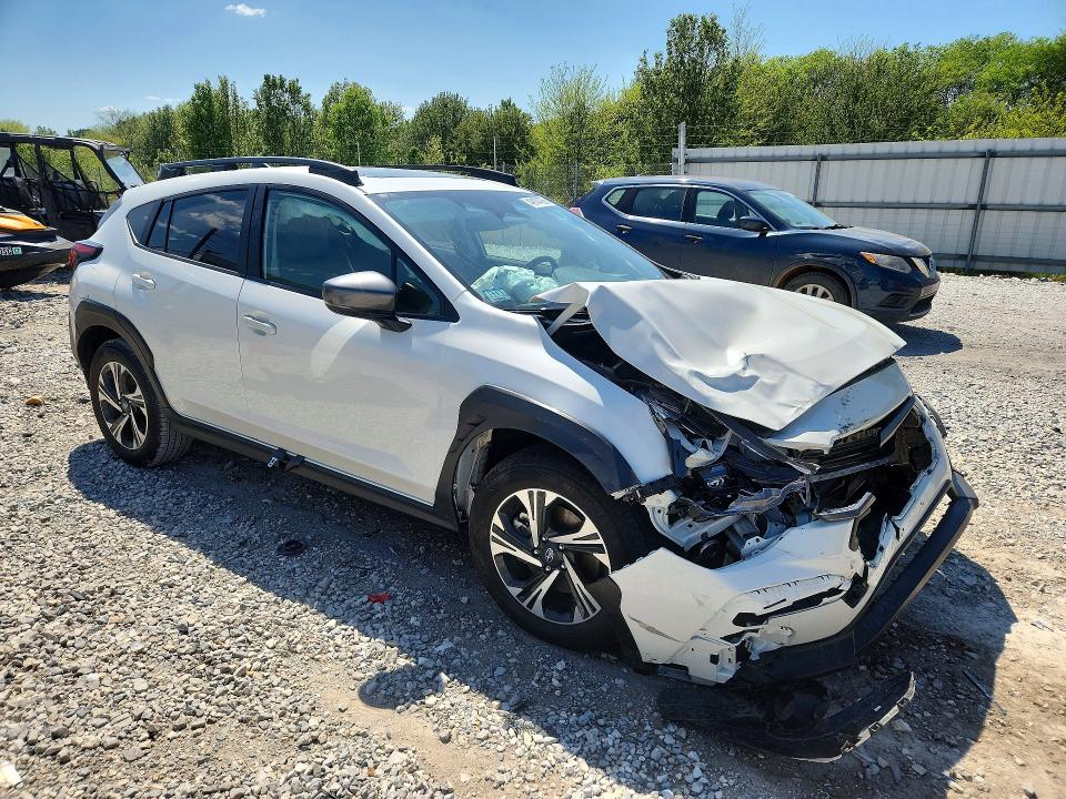2024 Subaru Xv VIN JF2GUADC6RH900284 COPART salvage auction — FRONT END, Ar - Cert Of Title-Salvage, sold $2,800 on 2026-07-08 (photo 4)