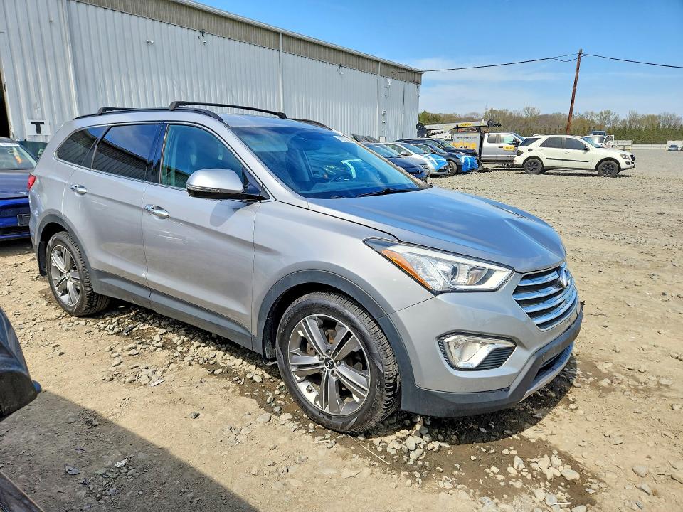 2016 Hyundai Santa fe VIN KM8SNDHF4GU138228 COPART salvage auction — FRONT END, Nj - Cert Of Title-Salvage, sold $3,900 on 2026-07-13 (photo 4)