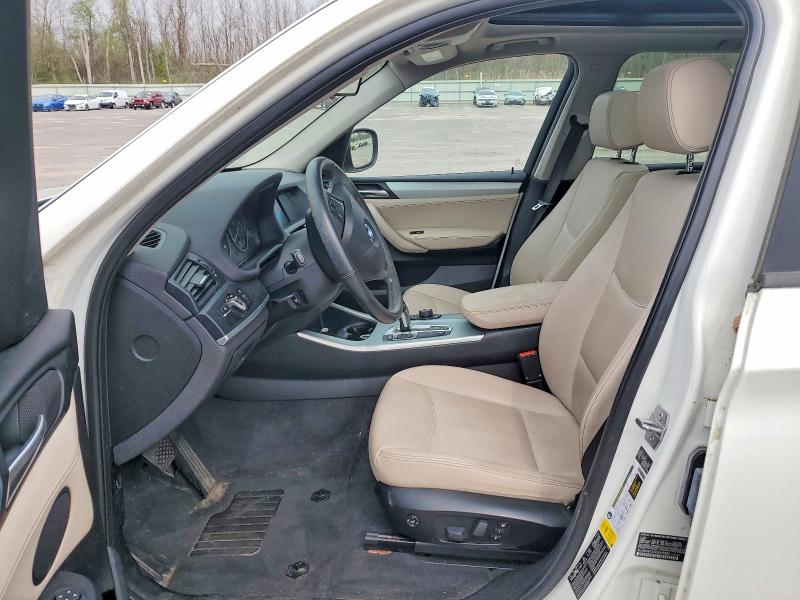 2013 BMW X3 VIN 5UXWX9C53D0A29582 COPART salvage auction — NORMAL WEAR, Ny - Certificate Of Title, sold $225 on 2026-07-27 (photo 7)