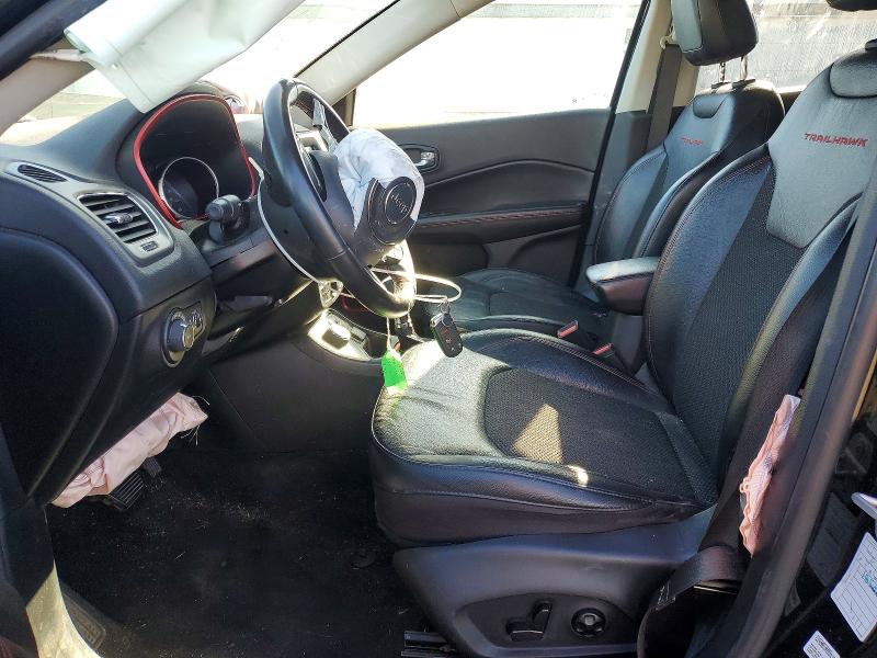 2021 Jeep Compass VIN 3C4NJDDB0MT599805 COPART salvage auction — FRONT END, Id - Certificate Of Title, sold $400 on 2026-07-09 (photo 7)