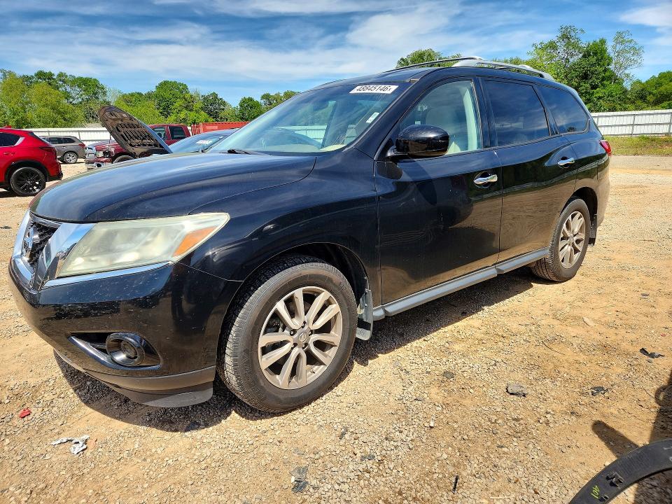 2014 Nissan Pathfinder VIN 5N1AR2MN6EC687465 — COPART salvage auction photo