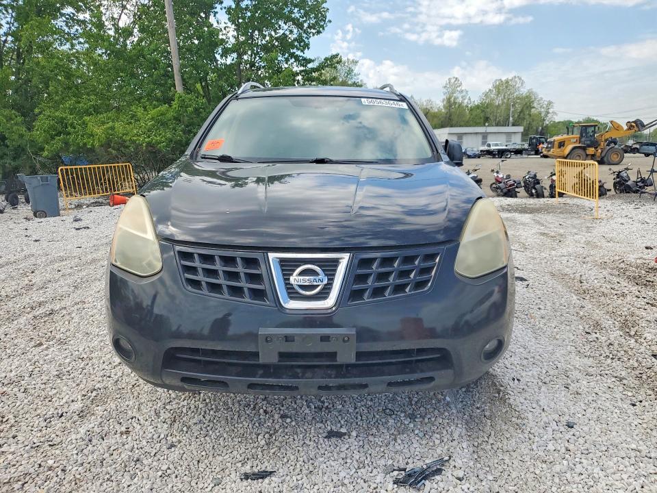 2008 Nissan Rogue VIN JN8AS58V38W412485 COPART salvage auction — UNDERCARRIAGE, Md - Cert Of Salvage > 75% Damage, sold $300 on 2026-07-28 (photo 5)