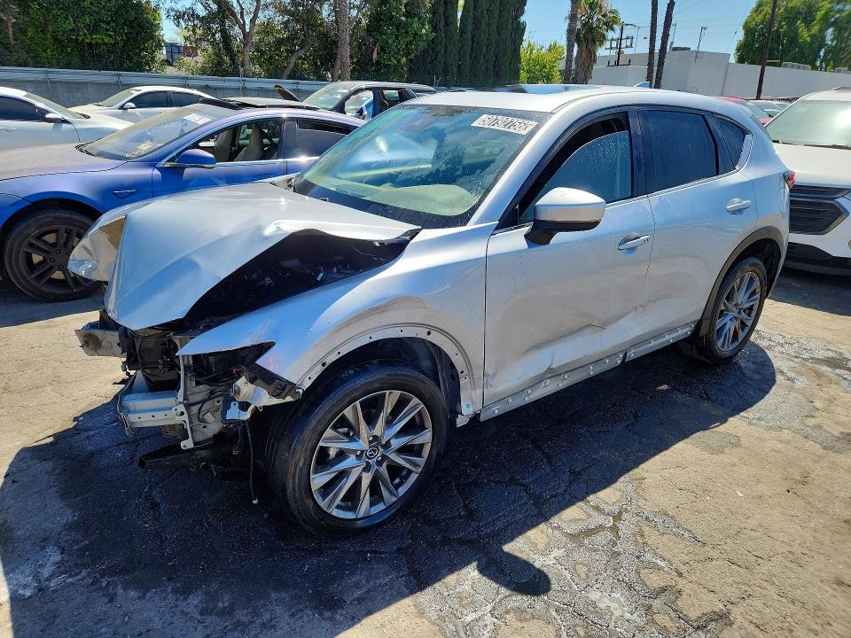 2021 Mazda Cx-5 VIN JM3KFADM3M1317952 COPART salvage auction — FRONT END, Wv - Certificate Of Title, sold $1,200 on 2026-07-07 (photo 1)