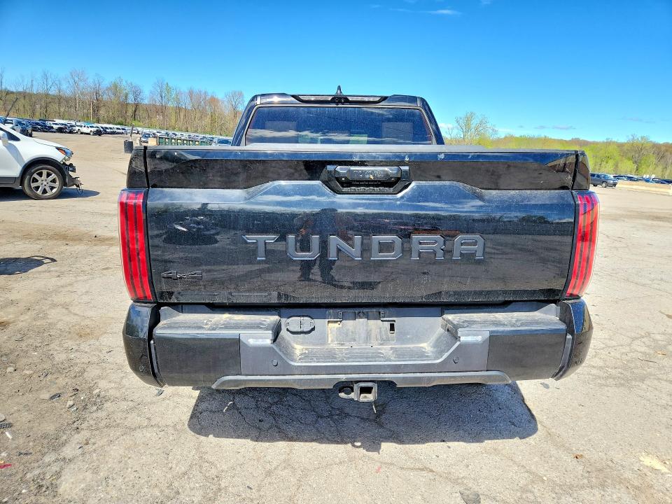 2024 Toyota Tundra VIN 5TFMC5DB8RX058718 COPART salvage auction — Front End, NY - MV-907A SALVAGE CERTIFICATE, sold $25,500 on 2026-05-07 (photo 6)