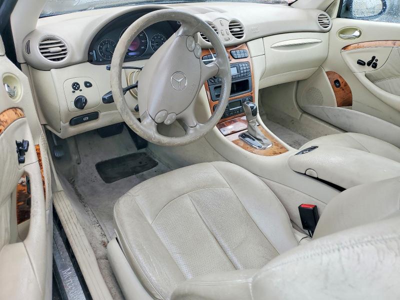 2004 Mercedes-benz Clk-class VIN WDBTJ65J54F072232 COPART salvage auction — SIDE, CA - SALVAGE CERTIFICATE, sold $400 on 2026-07-08 (photo 8)