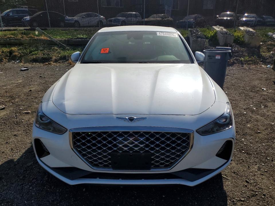2021 Genesis G70 VIN KMTG64LA5MU079724 COPART salvage auction — SIDE, Salvage Title, sold $125 on 2026-07-21 (photo 5)