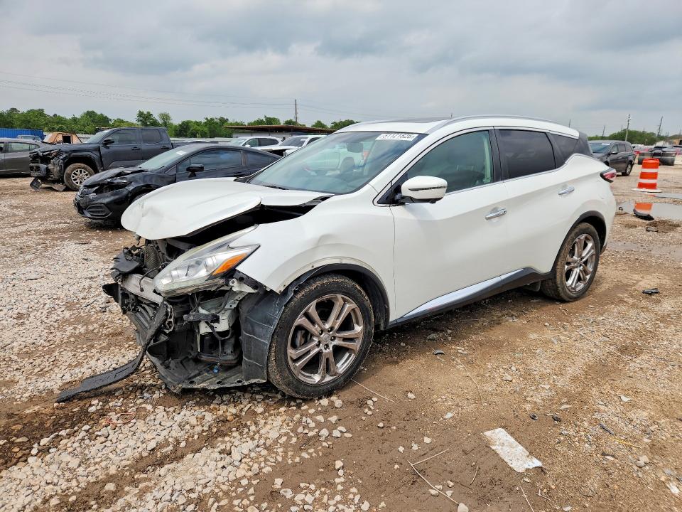 2018 Nissan VIN 5N1AZ2MH6JN192305 COPART salvage auction — FRONT END, Salvage Title, sold $2,100 on 2026-07-09 (photo 1)